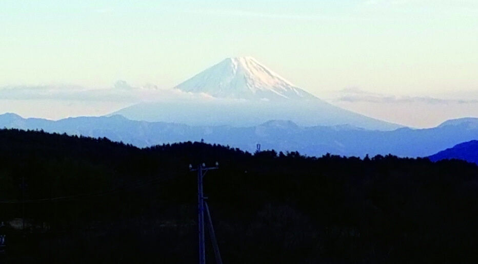 富士見の風景